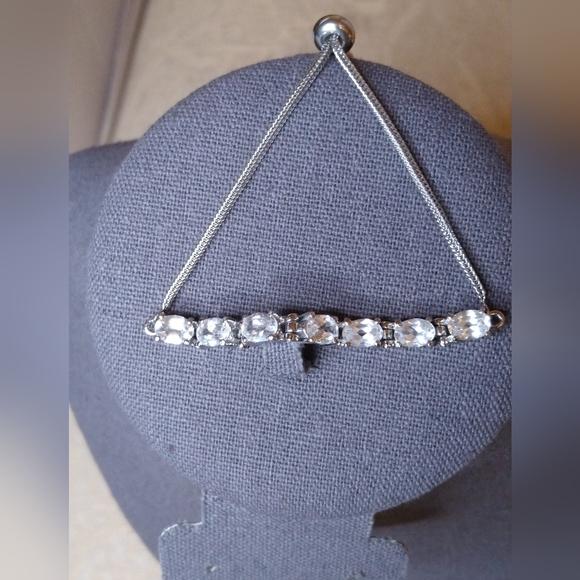 Jewelry - Lab Created Sapphire Bolo Bracelet